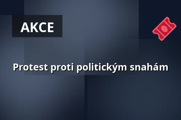 Protest proti politickým snahám — Úřad městské části Brno-střed, Brno