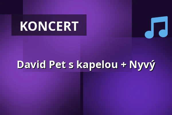 David Pet s kapelou + Nyvý — Rock Café, Praha