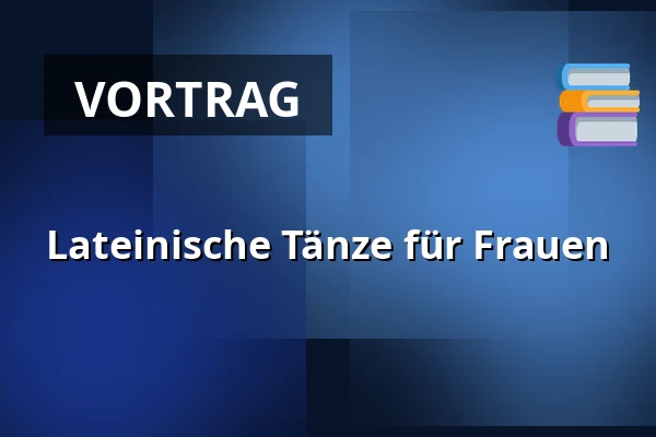 Lateinische Tänze für Frauen — Městské divadlo Bílina, Bílina