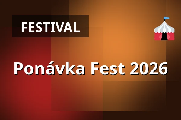 Ponávka Fest 2026 — Úřad městské části Brno-střed, Brünn