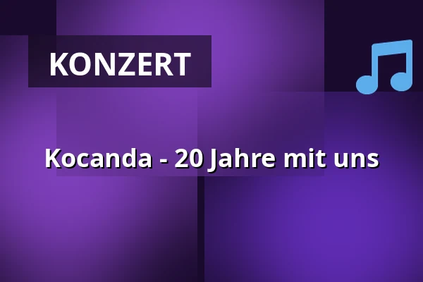 Kocanda - 20 Jahre mit uns — Malá scéna, Mikádo, Humpolec