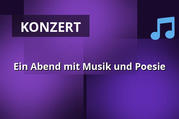 Ein Abend mit Musik und Poesie — Muzeum Šumavy Sušice, Sušice