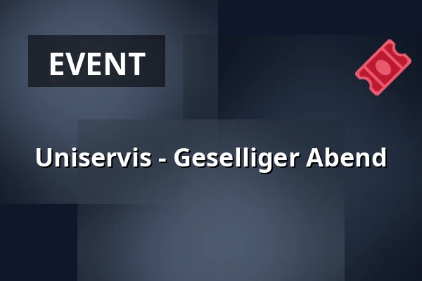 Uniservis - Geselliger Abend — Kino Sokol, Kladno
