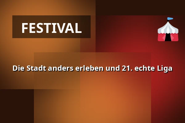 Die Stadt anders erleben und 21. echte Liga — Dům kultury, Frenštát pod Radhoštěm
