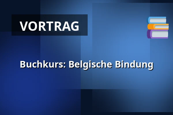 Buchkurs: Belgische Bindung — Multifunkční sál Dřevník, Broumov