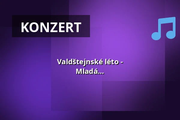 Valdštejnské léto - Unternehmensblaskapelle Škoda Auto Mladá Boleslav — Valdštejnské náměstí 17/4, Prag