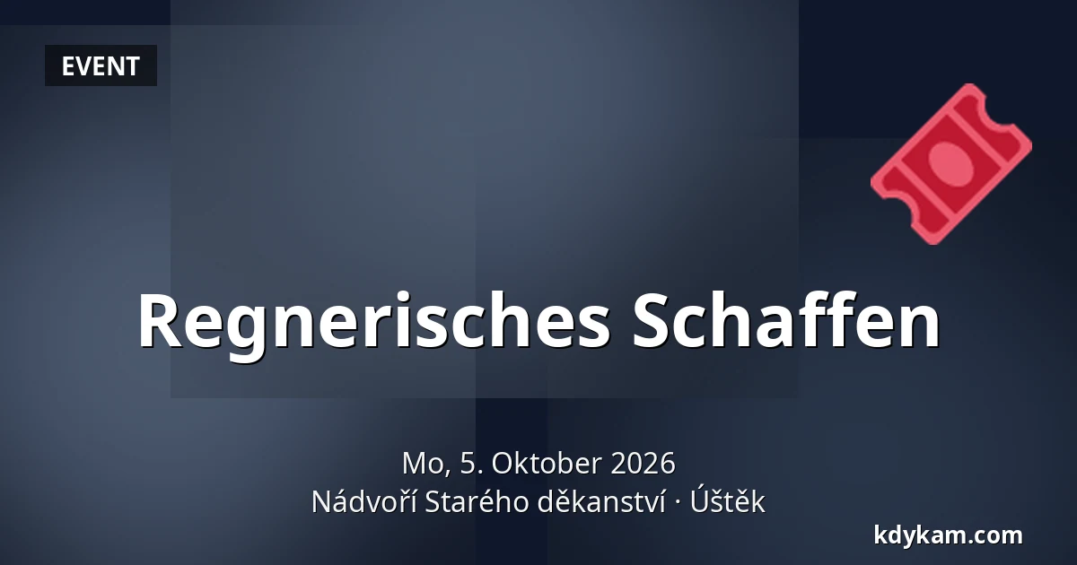 Regnerisches Schaffen — Hof des Alten Dekanats, Úštěk