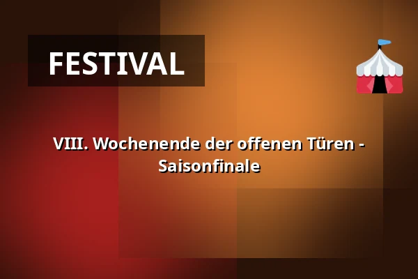 VIII. Wochenende der offenen Türen - Saisonfinale — Rokycany