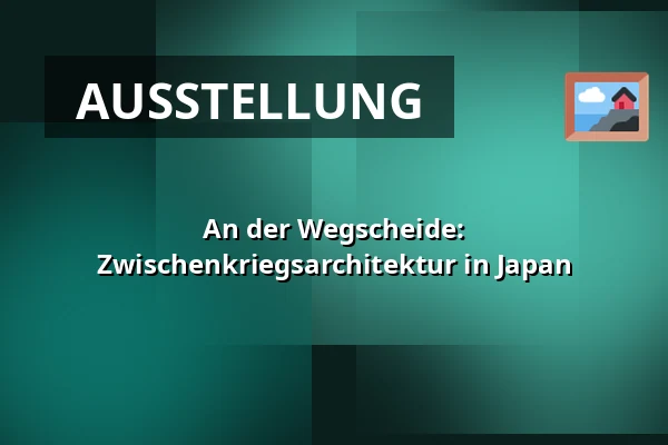 An der Wegscheide: Zwischenkriegsarchitektur in Japan — Semlerova rezidence, Pilsen