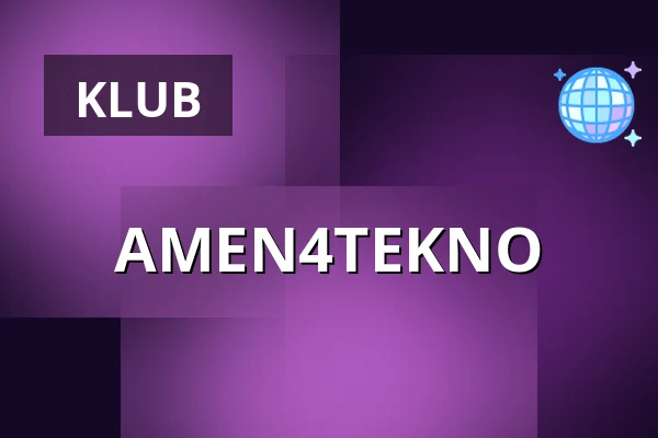 AMEN4TEKNO — Cross Club, Prag