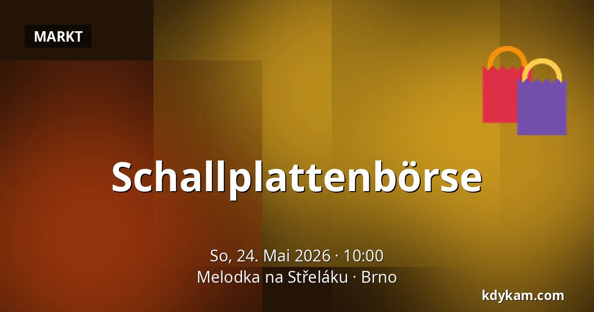 Schallplattenbörse — Melodka na Střeláku, Brünn