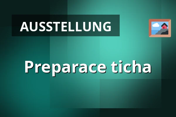 Preparace ticha — Spot Gallery, Prag