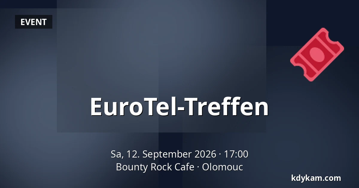 EuroTel-Treffen — Bounty Rock Cafe, Olmütz