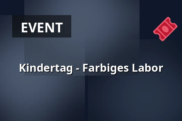 Kindertag - Farbiges Labor — Gočárova galerie, Pardubitz