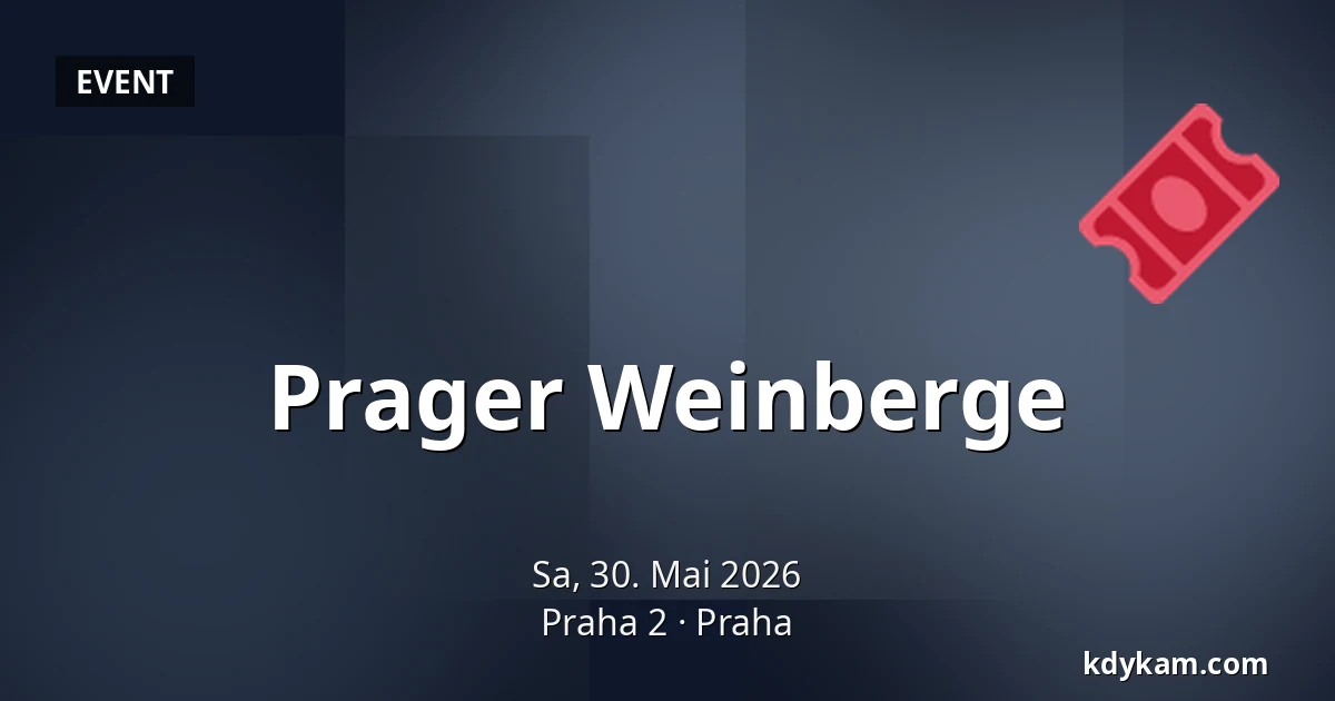 Prager Weinberge — Praha 2, Prag