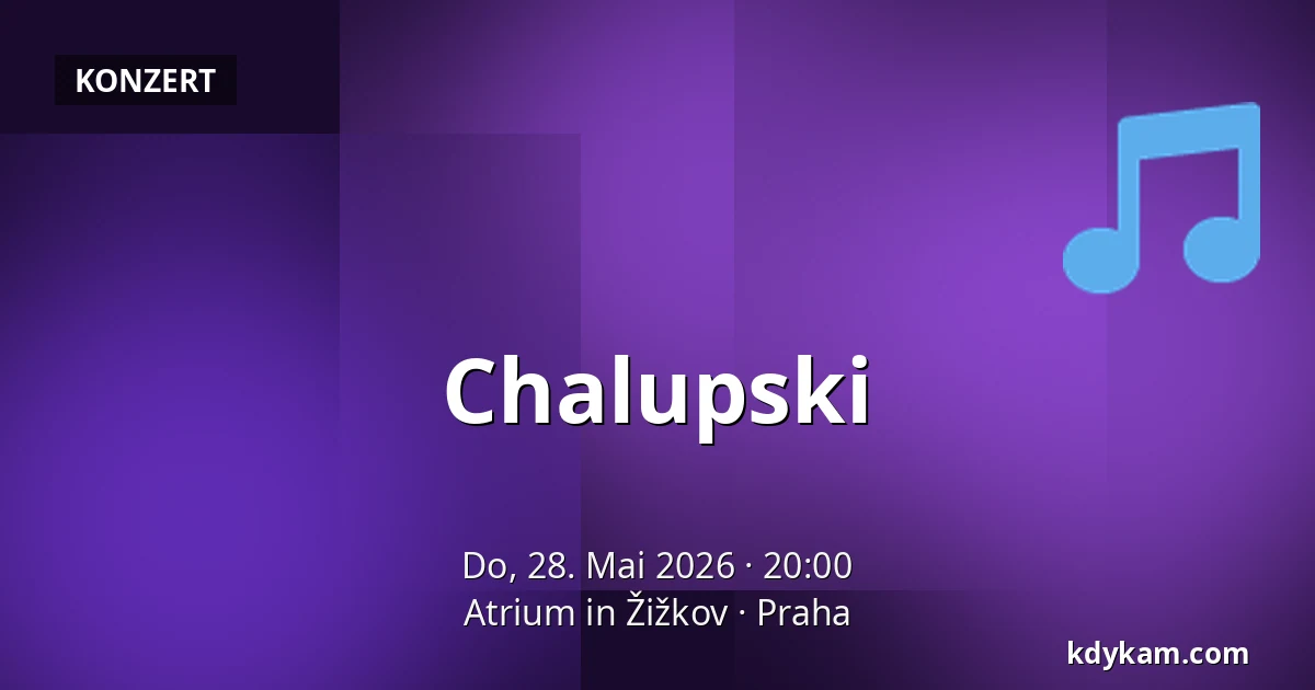 Chalupski — Atrium in Žižkov, Prag