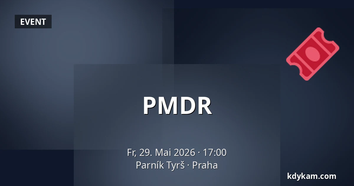 PMDR — Parník Tyrš, Prag