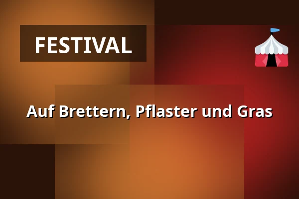 Auf Brettern, Pflaster und Gras — Moravské náměstí, Brünn