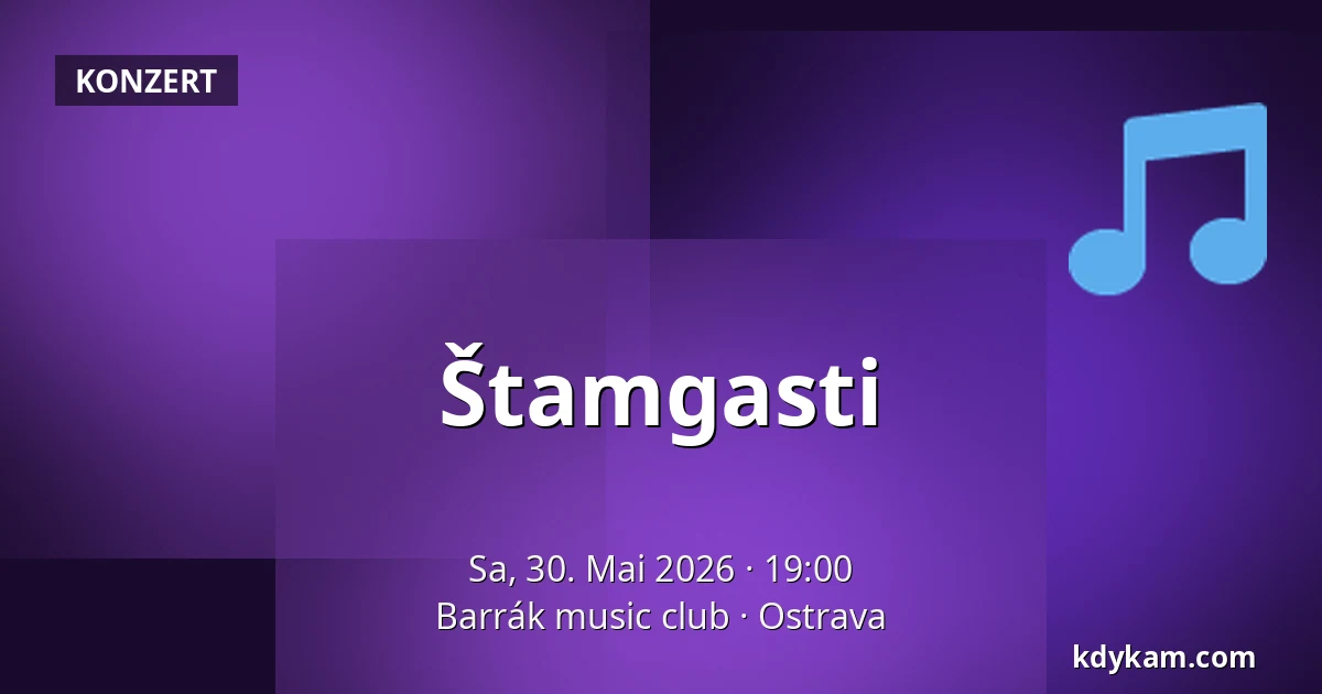 Štamgasti — BARRÁK music club, Ostrau