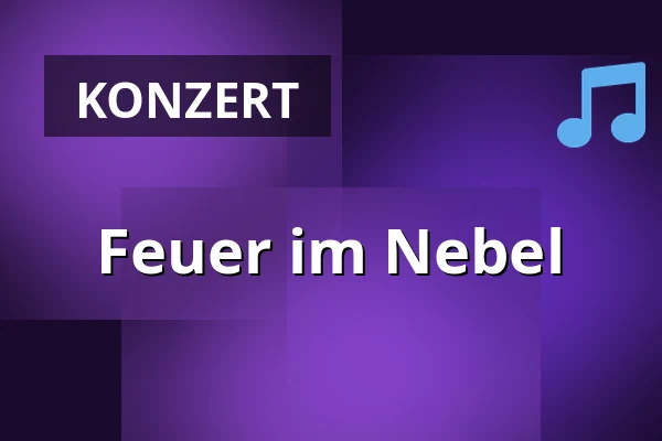 Feuer im Nebel — Novoměstská radnice, p.o., Prag