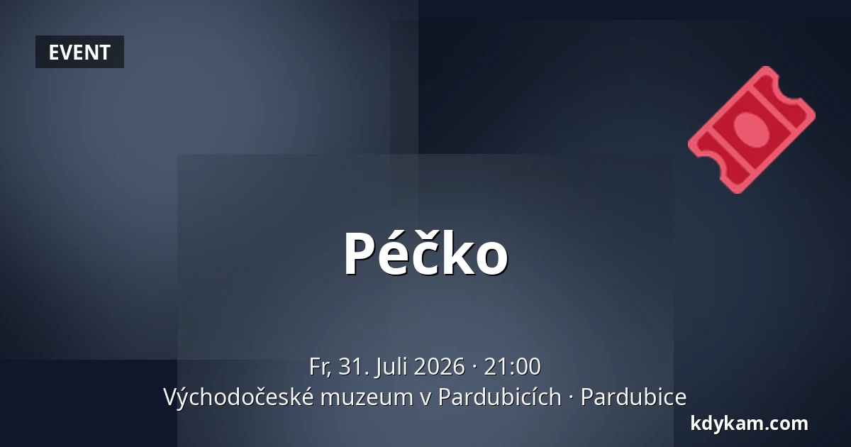 Péčko — Ostböhmisches Museum in Pardubitz, Pardubice