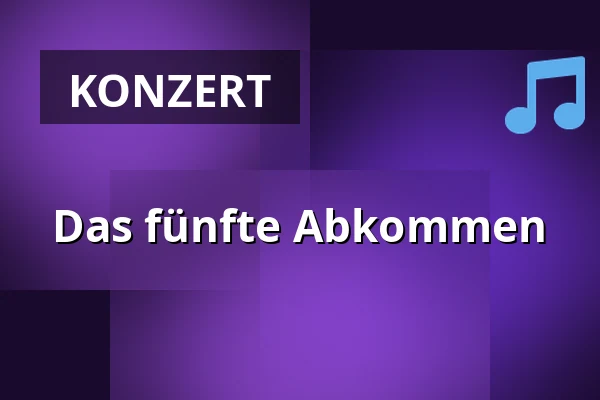 Das fünfte Abkommen — Divadlo Bolka Polívky – Bílý dům, Brünn