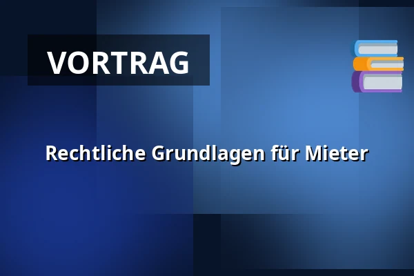 Rechtliche Grundlagen für Mieter — Vesna, Brünn