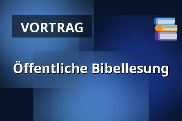 Öffentliche Bibellesung — Úřad městské části Brno-střed, Brünn