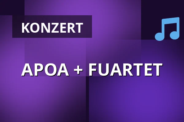 APOA + FUARTET — Zelenáčova Šopa, Zlin