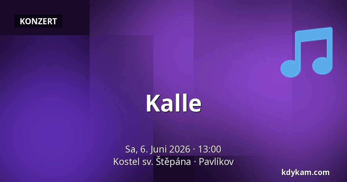 Kalle — Kostel sv. Štěpána, Pavlíkov