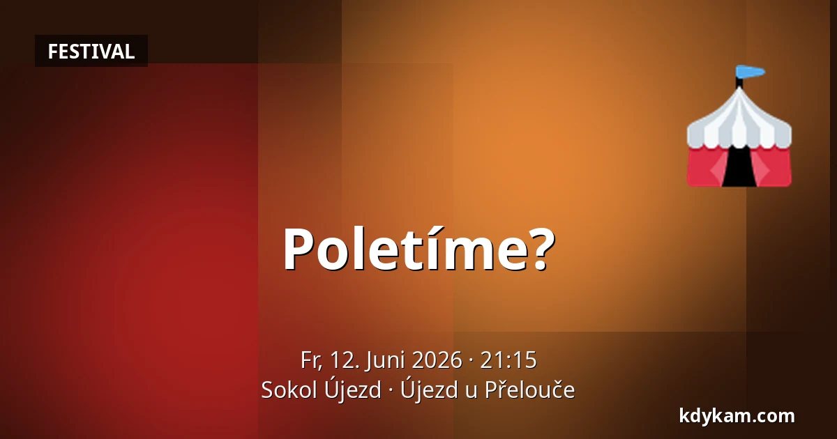 Poletíme? — Sokol Újezd, Újezd u Přelouče