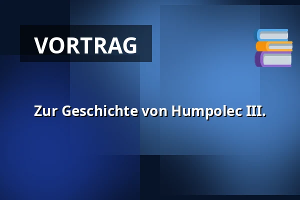 Zur Geschichte von Humpolec III. — Malá scéna, Mikádo, Humpolec