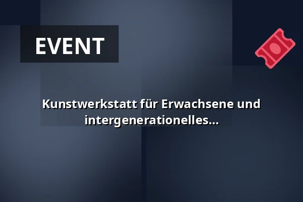 Kunstwerkstatt für Erwachsene und Senioren / Integrations- und intergenerationelles Programm: Bild als Spur des Materials / zur Ausstellung Expanze: Neuerwerbungen 2013–2025 — galerie hlavního města prahy, Prag