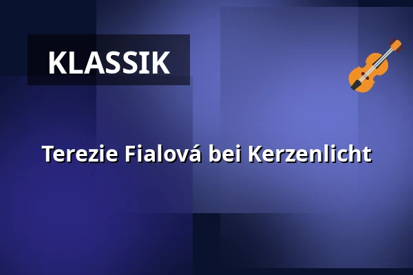 Terezie Fialová bei Kerzenlicht — Kulturní dům Střelnice, Vrchlabí