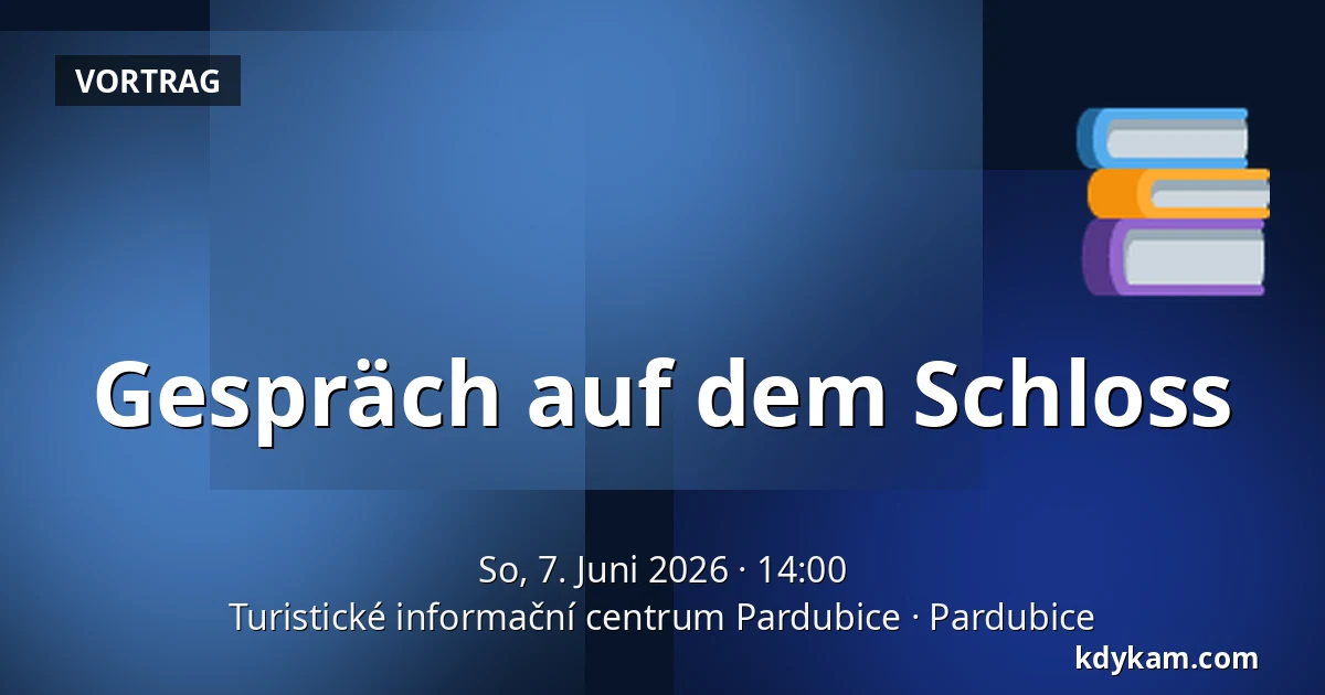 Gespräch auf dem Schloss — Touristeninformationszentrum Pardubitz, Pardubice