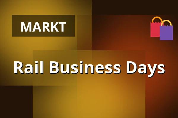 Rail Business Days — Trojhalí Karolina, Ostrau
