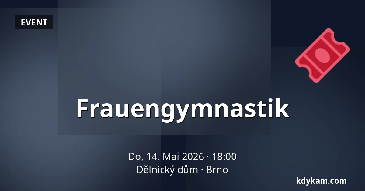 Frauengymnastik — Arbeiterhaus, Brünn