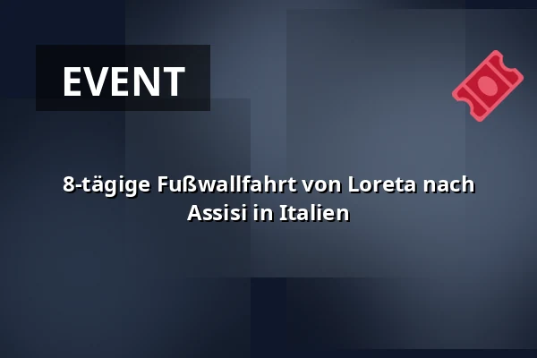 8-tägige Fußwallfahrt von Loreta nach Assisi in Italien — Kostel sv. Mikuláše, Znojmo