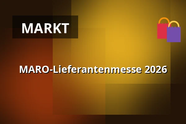 MARO-Lieferantenmesse 2026 — Dostihové závodiště, Pardubitz