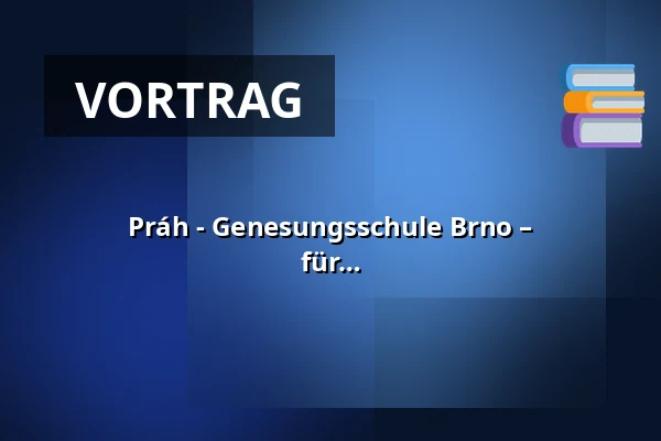 Práh - Genesungsschule Brno – Entwicklung gegenseitiger Unterstützung für psychische Gesundheit — Café Práh, Brünn