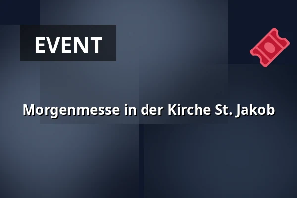 Morgenmesse in der Kirche St. Jakob — Kostel sv. Jakuba, Brünn