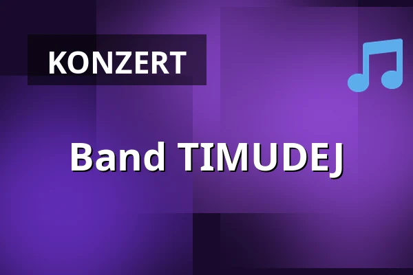 Band TIMUDEJ — Anděl Music Bar, Pilsen