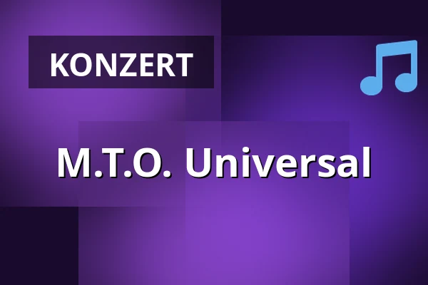 M.T.O. Universal — Lucerna Music Bar, Prag