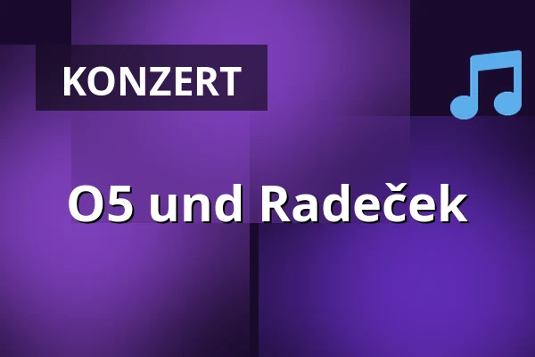 O5 und Radeček — Lucerna Music Bar, Prag