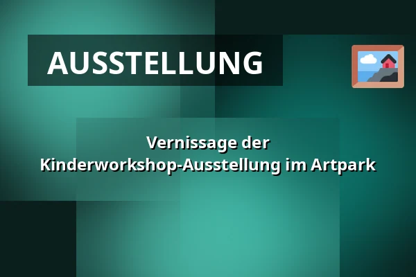 Vernissage der Kinderworkshop-Ausstellung im Artpark — Rudolfinum, Prag