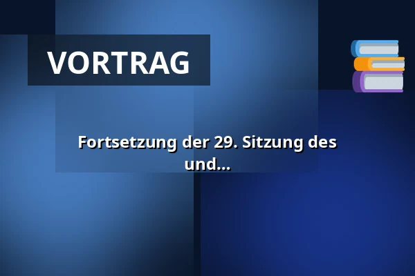 Fortsetzung der 29. Sitzung des Ausschusses für Wirtschaft, Landwirtschaft und Verkehr — Valdštejnské náměstí 17/4, Prag