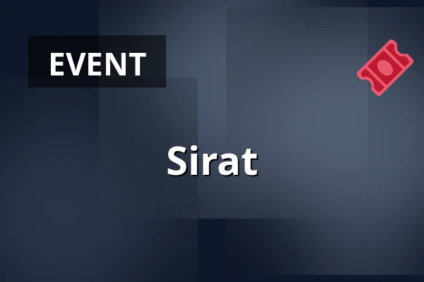 Sirat — Kino Světozor, Prag