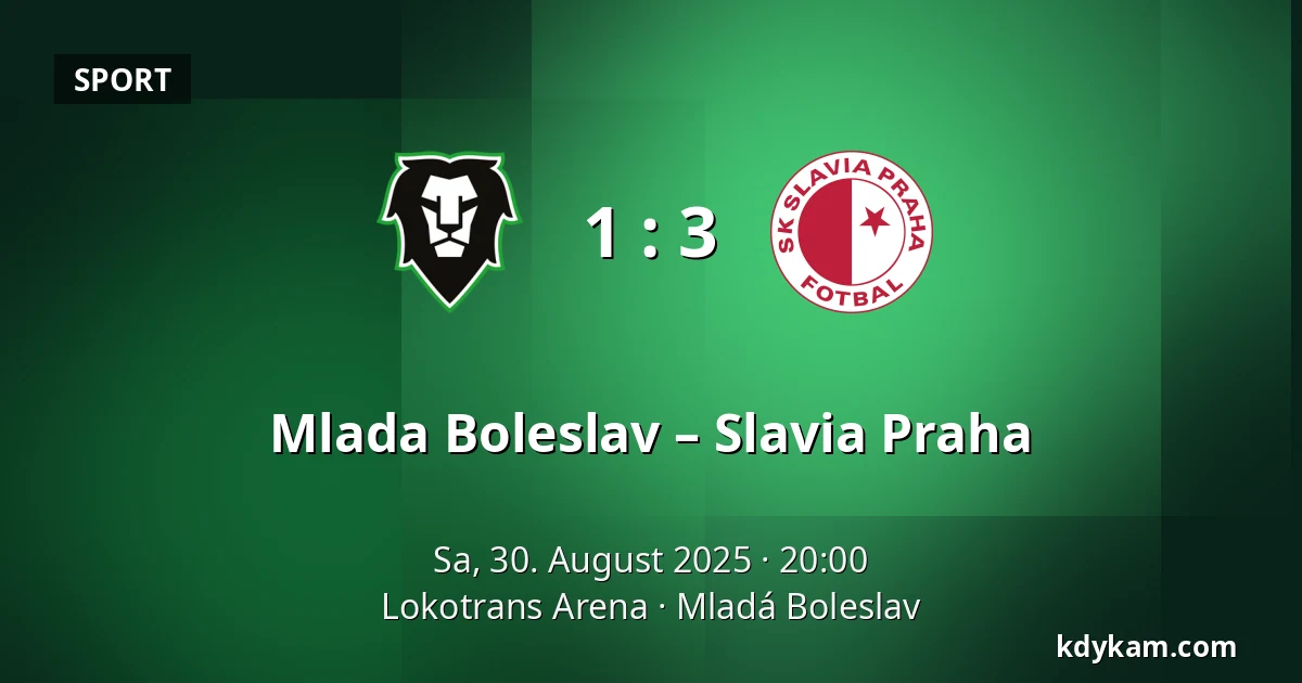 Mlada Boleslav – Slavia Praha — Lokotrans Arena, Jungbunzlau