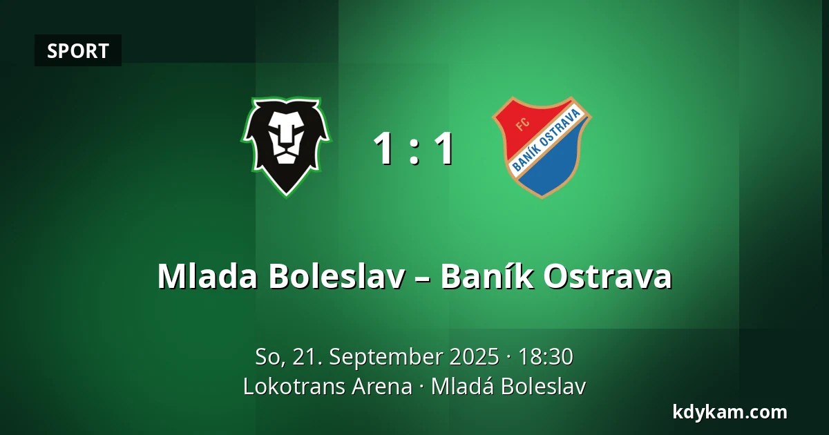 Mlada Boleslav – Baník Ostrava — Lokotrans Arena, Jungbunzlau
