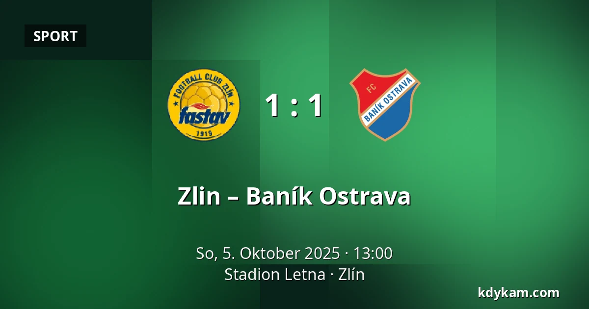 Zlin – Baník Ostrava — Stadion Letna, Zlin